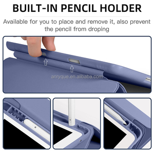 Funda para <span class=keywords><strong>iPad</strong></span> 10,2 pulgadas 2021/<span class=keywords><strong>2020</strong></span>/2019 (9th/8th/7th) con portalápices Funda para tableta Funda <span class=keywords><strong>iPad</strong></span> Air3 <span class=keywords><strong>Pro</strong></span> 10,5 <span class=keywords><strong>iPad</strong></span> 9,7 2017 2018 - Product Image 3