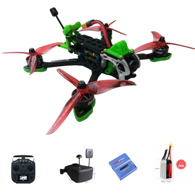 5 Inch High Grade Bnf Fpv Elrs Freestyle Drone and Racing Drone Fpv Kit 6s with Fpv Goggles or Racing Drones with Vr Glass