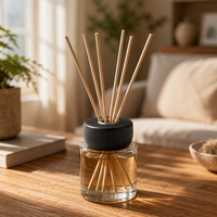 Couvercle de diffuseur d'aromathérapie en bois massif personnalisé, bouchon en bois pour bouteille d'huile parfumée, accessoires écologiques pour la fragrance d'intérieur