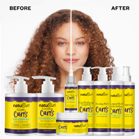 Krim Perawatan Rambut Tanpa Bilas dengan Shea Butter dan Minyak Argan, Label Pribadi Logo Anda, Melembapkan, Menghaluskan, Melindungi, dan Mencegah Kusut