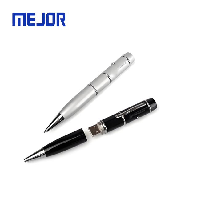 Dental Promotion Gift Laser Ballpen 16GB Flash Memory Disk Custom Logo 3-in-1 USB 2.0 Waterproof USB Pen Drive