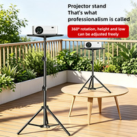 Support de projecteur 360° fourni par l'usine °   Support de projecteur rotatif pliable et portable avec plateau réglable pour projecteurs