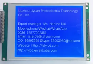 비용 효율적인 블루 5.7 인치 320x240 그래픽 도트 매트릭스 메인 제어 LCD 디스플레이 모듈 3.3-5.5V LCD COB