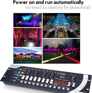 Controller Luci LED DMX 192CH Pknight con Grado di Protezione IP65, Materiale in Rame, Console Illuminazione DJ e KTV per Luci da Palco - Product Image 4