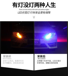 Jok mobil หลอดไฟ LED 3030 10SMD, ใหม่ T10อุปกรณ์ตกแต่งรถยนต์อเนกประสงค์12V สำหรับ<span class=keywords><strong>รถ</strong></span>ยนต์ทุกคัน - Product Image 5
