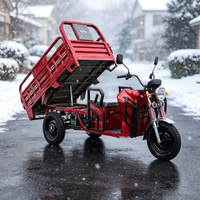 Tricycle électrique homologué CEE, capacité de charge 585 kg, caisse de chargement 1600x1175x550 mm, homologué en Europe, moteur 72V 1500W