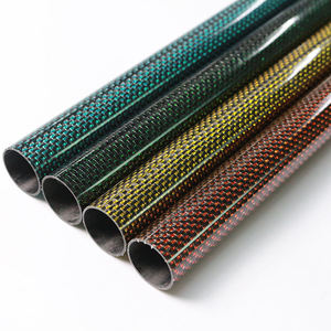 Tube/Tuyau en fibre de carbone 3K personnalisé le plus vendu - Diverses tailles (20mm/35mm/1500mm) Léger Haute Résistance pour Transport Chimique - Product Image 1