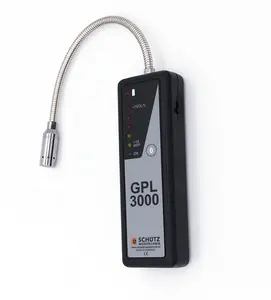 带监测甲烷/LPG/CH4 便携式气体泄漏检测仪的燃气管防爆 GPL3000EX-Sniffing 可见报警器