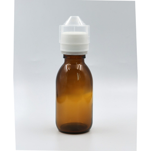 Nuevas Botellas de Vidrio de Grado Alimenticio de 90 ml, Transparentes, con Tapas de Rosca Impresas con Serigrafía, Etiquetas y Cajas para Jugo - Product Image 1