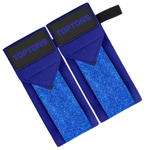 TOPTONS Super septembre Logo personnalisé Fitness <span class=keywords><strong>bleu</strong></span> haltérophilie haltère coussinet <span class=keywords><strong>cheville</strong></span> sangles gants gymnastique poignées sangles de poignet - Product Image 4