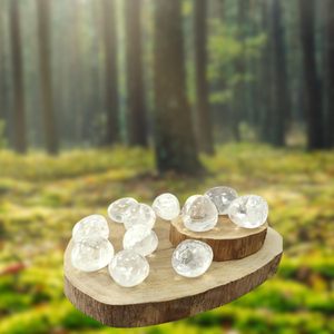 4 pietre naturali di quarzo bianco lucido con proprietà energetiche prodotti al quarzo di qualità Premium - Product Image 5