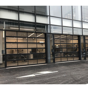 <span class=keywords><strong>Porte</strong></span> <span class=keywords><strong>de</strong></span> <span class=keywords><strong>garage</strong></span> <span class=keywords><strong>sectionnelle</strong></span> sans cadre moderne <span class=keywords><strong>de</strong></span> haute qualité avec verre trempé double couche - Product Image 3