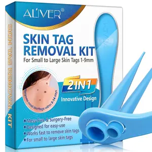 Aliver thảo dược nốt ruồi da TAG Remover 2 trong 1 shopify da TAG loại bỏ kit công cụ