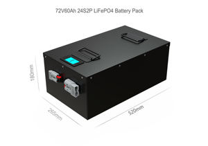 بطارية ليثيوم أيون Lifepo4 بجهد 48 فولت وسعة 50 أمبير ساعة لعربة الجولف 48 فولت - Product Image 6