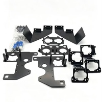 Accessoires de voiture MKD, adaptateur de cadre de projecteur LED, support de montage en fer, garantie de 2 ans pour Hyundai IX25 2020 High