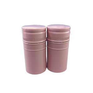 Capuchon en aluminium Ropp personnalisable avec doublure en PE/Saranex/Silicone/Foil <span class=keywords><strong>pour</strong></span> Tequila, Brandy, Gin, Rhum - Qualité alimentaire, écologique - Product Image 1