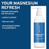 Marque privée Soins corporels naturels Soulagement de la peau Lotion corporelle au magnésium Crème pour améliorer le sommeil Relaxation des douleurs musculaires