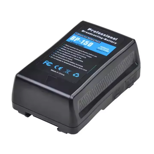 用于Pana sonic HDW-800P PDW-850 DSR-250P 600P 650P的14.8V 10400mAh BP-150高容量锂离子V-Lock V-mount电池 - Product Image 3