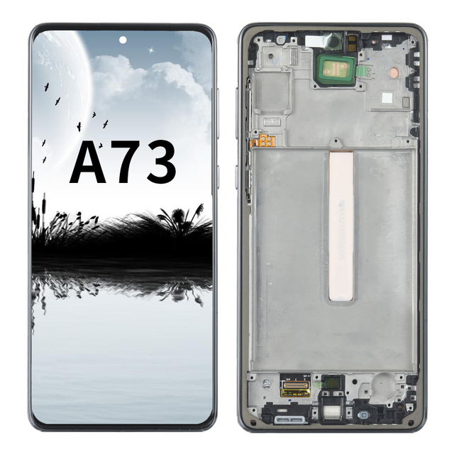 Replacement Display Lcd Mobile Phone Screen for Samsung Galaxy A73 5G A736 Digitizer Assembly LCD Screen with Frame