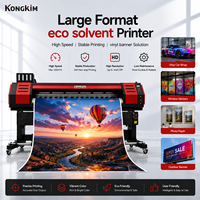 Impresora de Etiquetas de Visión Unidireccional con Tinta Eco Solvente I3200 XP600, Plotter Automático Portátil para Pancartas, Pósters, Papel Fotográfico, Vinilo y Adhesivos