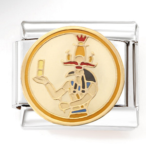 Astilla italiana encantos pulsera de acero inoxidable negro luz Luna forma hombres mujeres DIY pulsera Día de San Valentín módulo elástico regalo - Product Image 3