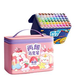 Venta al por mayor <span class=keywords><strong>de</strong></span> bolígrafos <span class=keywords><strong>de</strong></span> pintura acrílicos opacos y apilables a base <span class=keywords><strong>de</strong></span> agua para niños y estudiantes - Product Image 1