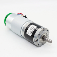 Aismartlink 42 DC Moteur de réduction planétaire Moteur de régulation de vitesse 775 Encodeur de courroie à vitesse variable Grand couple avant