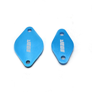 Plaque aveugle EGR JEGS en alliage d'aluminium bleu pour Isuzu D-Max 1.9L 12-22, couvercle de soupape d'échappement - Product Image 5
