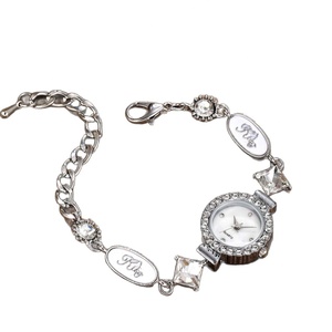 Nuevo Reloj de Pulsera de Aleación con Gemas Cuadradas y Diamantes Redondos, Estilo Fresco, Reloj de Cuarzo Compacto para Mujer, en Stock - Product Image 6