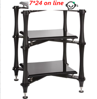AD-001 audio rack amplificateur de puissance armoire amortisseur amortisseur fièvre audio-visuel équipement rack support haut-parleur pieds ongles