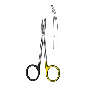 Ciseaux Siegert 11,5 cm / 4-1/2 pouces, ciseaux à lame courbée dentelée, Super Cut TC pour une dissection précise des tissus - Product Image 1