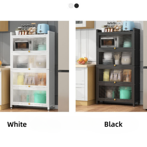 Usine Vertus personnalisée à 3 niveaux garde-manger de cuisine armoire de rangement étagère de rangement utilitaire bibliothèque micro-ondes étagère de rangement - Product Image 4