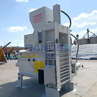 Compacteur de balles de balles de riz à économie d'énergie, machine à emballer les balles de riz, équipement d'emballage pour la paille et les épis de maïs