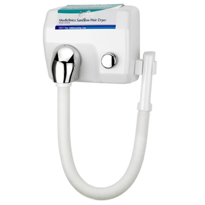 Asciugacapelli MediClinics Saniflow da Parete Bianco 120V per Uso in Bagno - Product Image 2