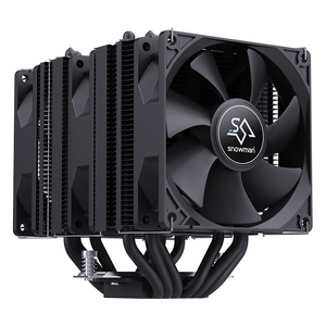 Snowman tháp kép Máy tính để bàn CPU làm mát không khí tản nhiệt <span class=keywords><strong>Intel</strong></span> LGA 1700 1200 115x1366 AM5 AM4 AM3 đồng nhôm CPU Fan - Product Image 1