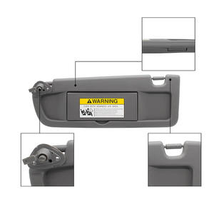 Pare-soleil Honda Civic 83280-SNA-A01ZA Gris foncé Côté gauche Installation par vis Matériau PVC - Product Image 3