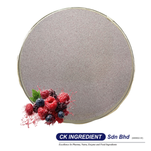 Poudre de jus de fruits rouges mélangés de qualité supérieure, garantie fournisseur fantastique, Halal, OEM, B2B, ingrédient de boisson superalimentaire antioxydant - Product Image 2