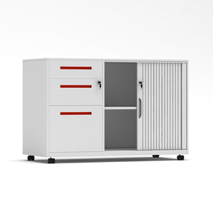 Thép không gỉ hiện đại lưu trữ văn phòng Tủ hồ sơ khóa dọc đồ nội thất với ngăn kéo cho văn phòng nhà hoặc trường học - Product Image 4