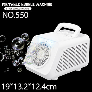 เครื่องทำฟองสบู่ไฟฟ้าแบบมือถืออัตโนมัติเต็มรูปแบบ ของเล่นวันเกิดกลางแจ้ง ไม่รวมแบตเตอรี่และน้ำยาทำฟองสบู่ - Product Image 3