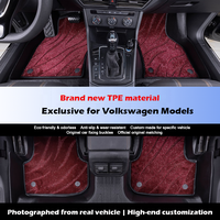 Alfombrillas de Coche Personalizadas de 3 Piezas, de Cuero Nappa Grueso, Impermeables y Antideslizantes, Juego Completo para Ranger, Protección Interior para Vehículos de Lujo