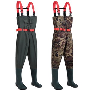 Waterproof Bootfoot Nylon <b>Wader</b> Hunting Fishing <b>Waders</b> Fly Fishing <b>Waders</b> With Boots for <b>Men</b> Women - Product Image 3