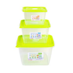 Récipients de stockage des aliments en plastique | Hermétique Durable sans BPA grande capacité chauffable | Logo personnalisé OEM | Approvisionnement en gros en vrac - Product Image 4