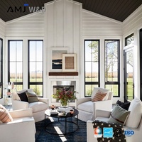 Ventana Abatible de Aluminio con Aislamiento Térmico, Doble Vidrio Templado, Insonorizada, Personalizada, con Certificación NFRC, Garantía de 5 Años AMJ