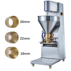 Automatische gewerbliche Fleischbällchen Hühner-Fischformung Fleischbällchen Albondigas-Verarbeitungsgerät Polpettenmaschine