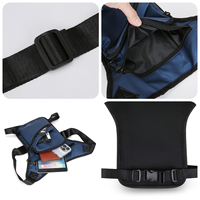 Sac banane de sport pour homme avec fermeture éclair, polyvalent, pour loisirs, marché, équitation, course à pied, durable, pour téléphone, fabricant