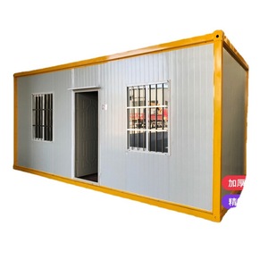 Maison conteneur pliable 6x2.4m, design industriel robuste, pour usage en dortoir - Product Image 1