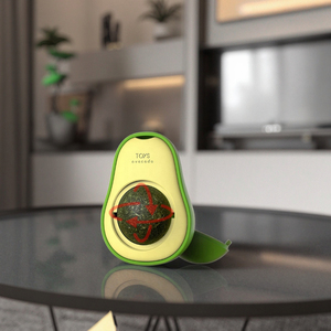 Brinquedos Interativos para Gatos em Forma de Bola, Modernos, Luxuosos e Ecológicos, de Plástico, para Autoentretenimento e Relaxamento, Sabor Abacate e Fígado, para Cuidado dos Dentes - Product Image 2