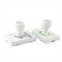 Tampon encreur personnalisé en acier inoxydable HWAX pour usage professionnel