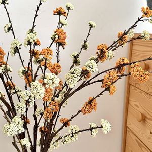 Yasunobu Fruits Artificiels Grande Branche en Mousse Blanc Vert Orange Rose Violet Rouge Décoration Maison Accessoires pour Arrangements Floraux - Product Image 3