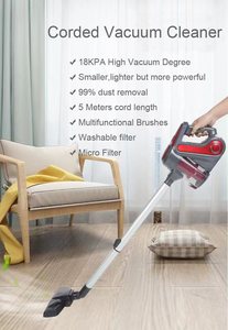 Hot Selling 18kpa 600W Electric Powerful Portable Stick Vaccum Cleaner Upright Handheld Wired Vacuum Cleaner <strong>Vacume</strong> - Product Image 2